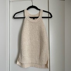 J. Crew high neck crochet top
